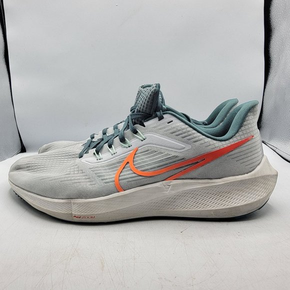 Nike Air Zoom Pegasus 39 Mens 12 Running Shoes Sneakers Pure Platinum DH4071-003